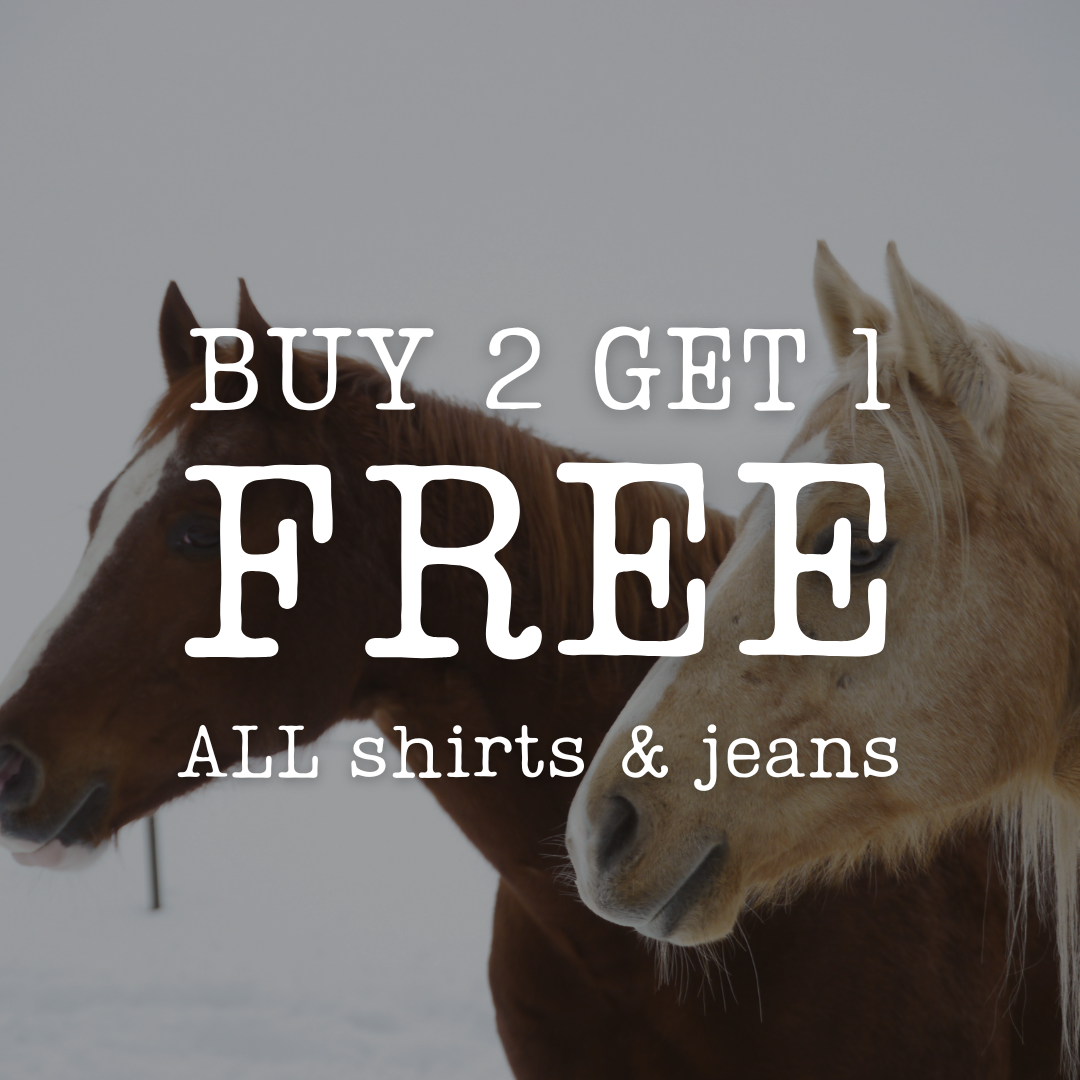 BUY 2 GET 1 | Western Jeans & Shirts