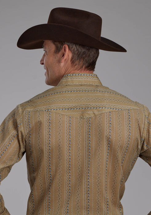 Men's Roper Vintage Long Sleeve Western Shirt