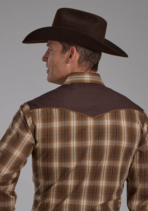 Men's Roper Vintage Long Sleeve Western Shirt