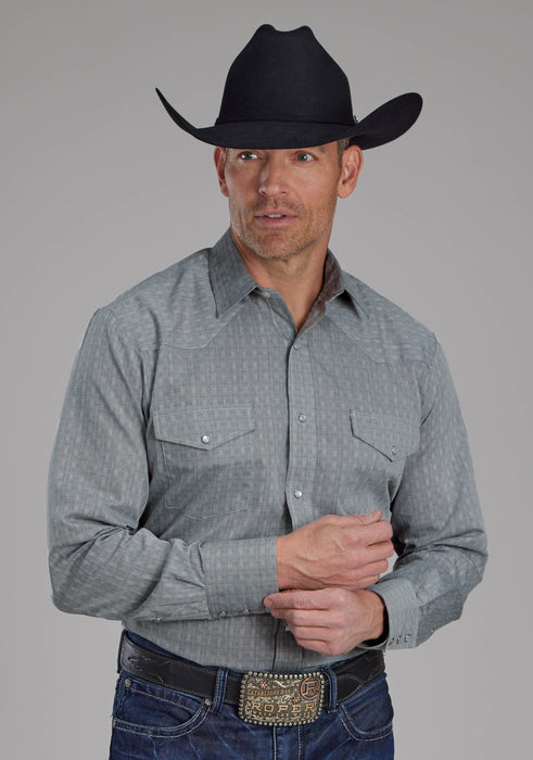 Men's Roper Western Print Long Sleeve Shirt