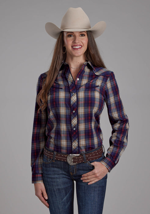 Women's Roper Vintage Long Sleeve Western Shirt w/ Embroidery