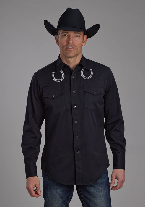 Men's Roper "Old West" Long Sleeve Western Shirt