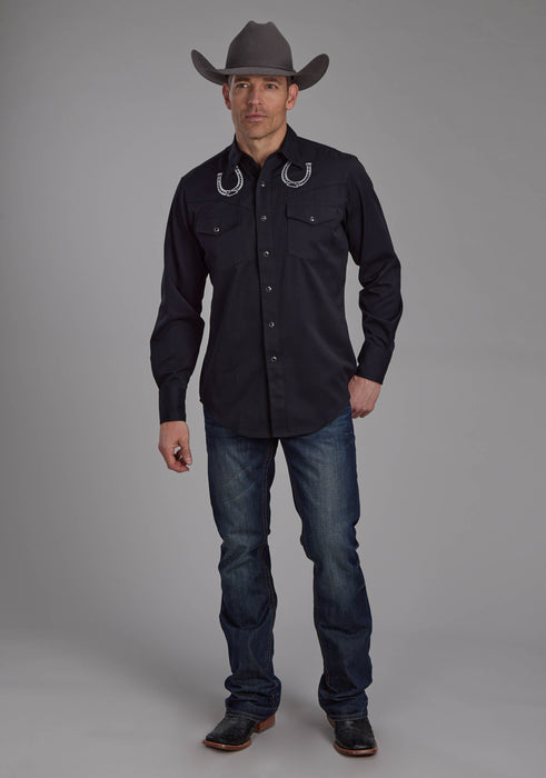 Men's Roper "Old West" Long Sleeve Western Shirt