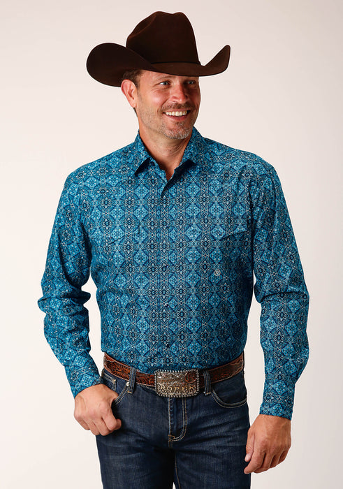 Men's Roper Gothic Medallion Western Shirt