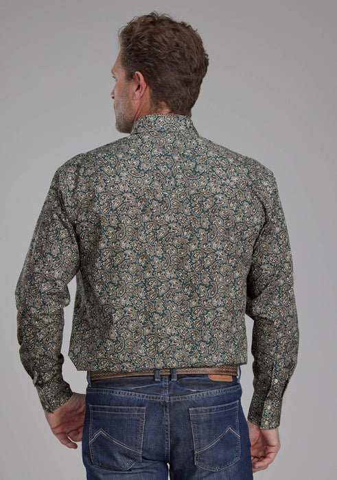 Men's Roper "Oak Forest" Long Sleeve Western Shirt