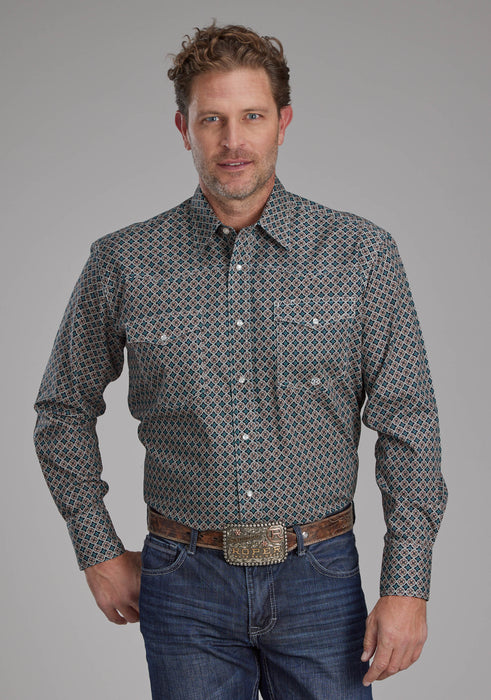 Men's Roper "Oak Forest" Long Sleeve Western Shirt