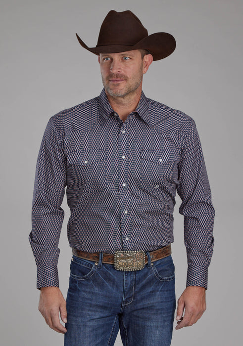 Men's Roper "Fall River" Long Sleeve Western Shirt