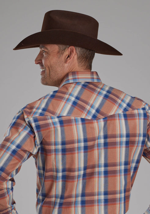 Men's Roper "Fall River" Long Sleeve Western Shirt