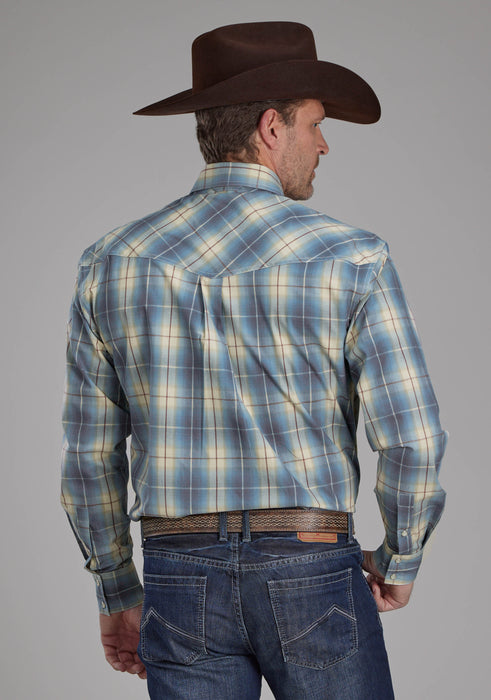 Men's Roper "Route 66" Long Sleeve Western Shirt