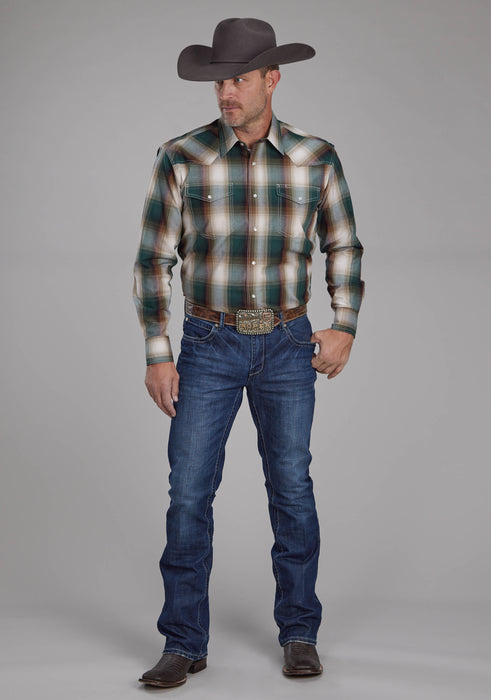 Men's Roper "Oak Forest" Long Sleeve Western Shirt