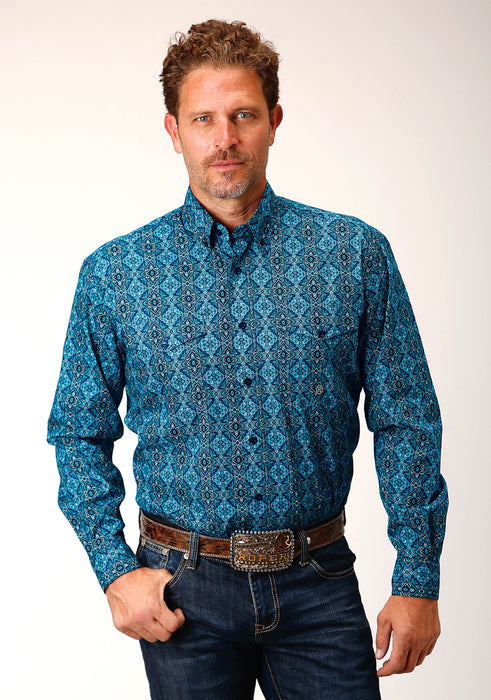 Men's Roper Gothic Medallion Western Shirt