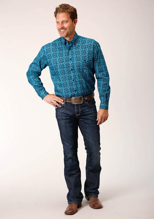 Men's Roper Gothic Medallion Western Shirt