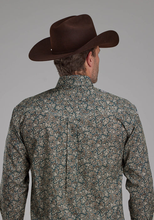 Men's Roper "Oak Forest" Long Sleeve Western Shirt