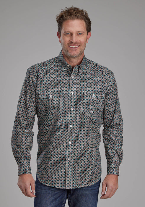 Men's Roper "Oak Forest" Long Sleeve Western Shirt