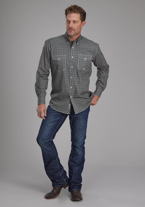 Men's Roper "Oak Forest" Long Sleeve Western Shirt