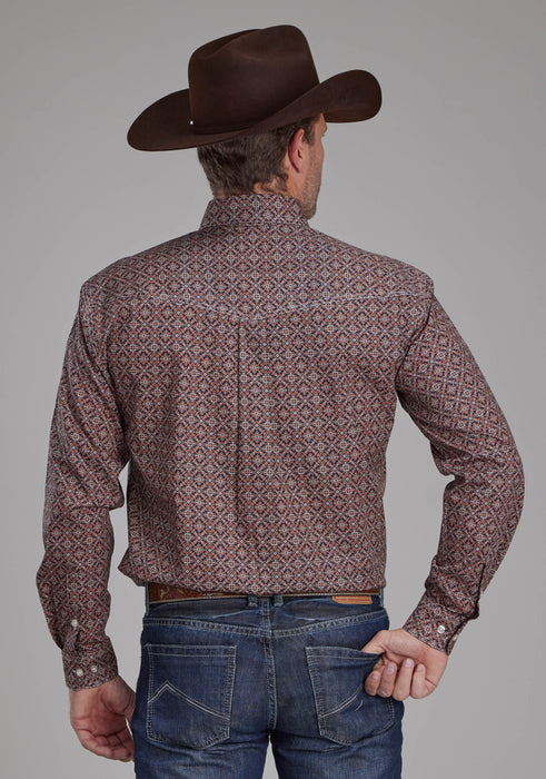 Men's Roper "Fall River" Long Sleeve Western Shirt