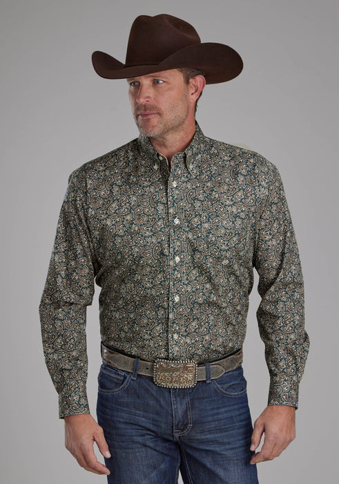 Men's Roper "Oak Forest" Long Sleeve Western Shirt