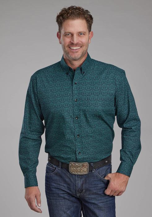 Men's Roper "Oak Forest" Long Sleeve Western Shirt