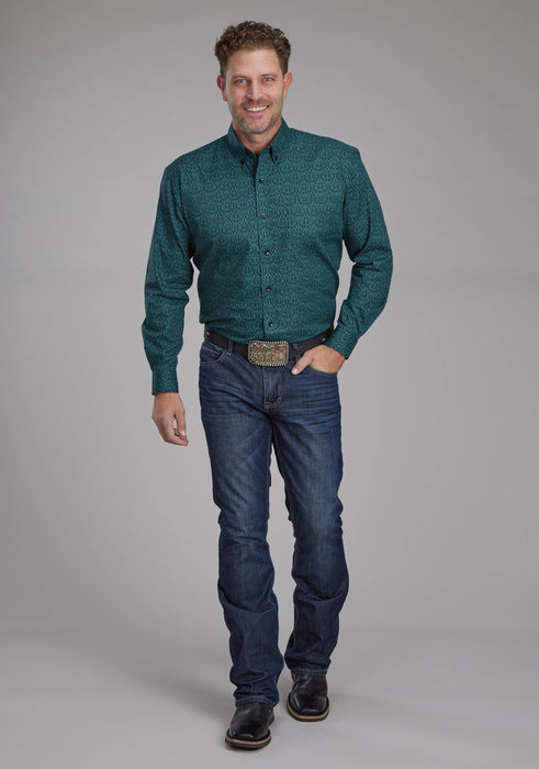 Men's Roper "Oak Forest" Long Sleeve Western Shirt