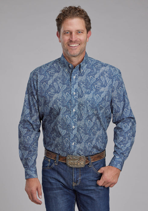 Men's Roper "Fall River" Long Sleeve Western Shirt