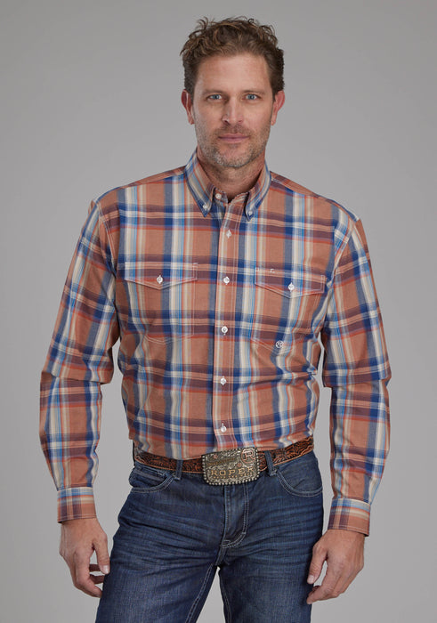 Men's Roper "Fall River" Long Sleeve Western Shirt