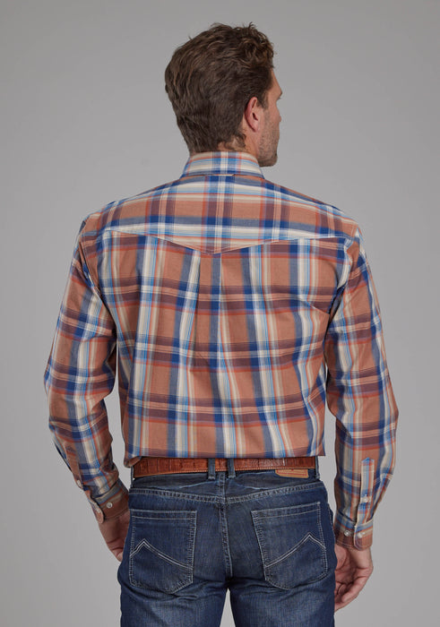 Men's Roper "Fall River" Long Sleeve Western Shirt