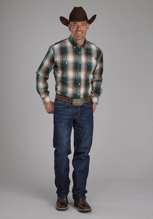 Men's Roper "Oak Forest" Long Sleeve Western Shirt