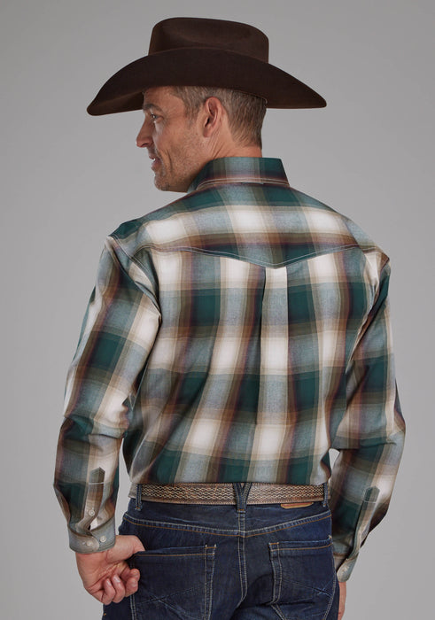 Men's Roper "Oak Forest" Long Sleeve Western Shirt