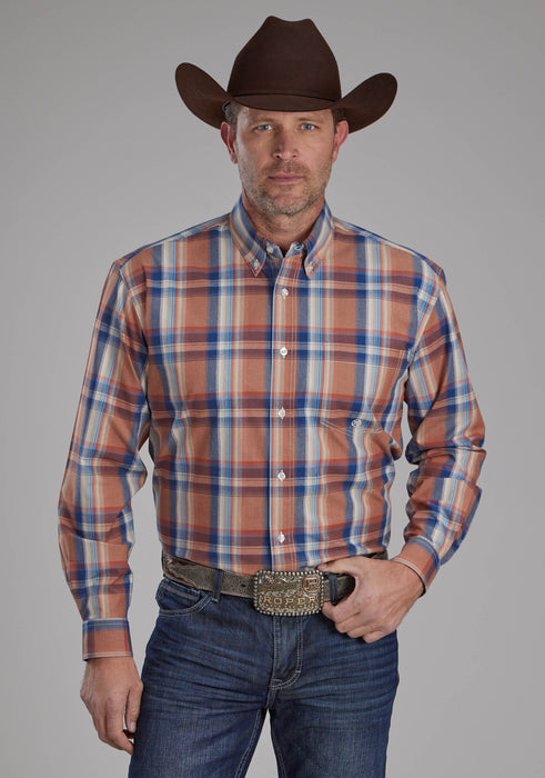 Men's Roper "Fall River" Long Sleeve Western Shirt