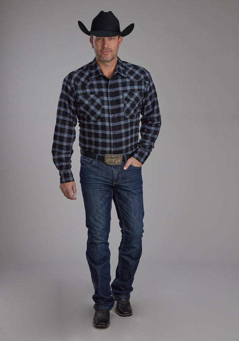 Men's Roper Unlined Western Flannel Shirt