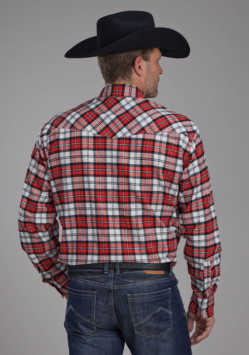 Men's Roper Unlined Western Flannel Shirt