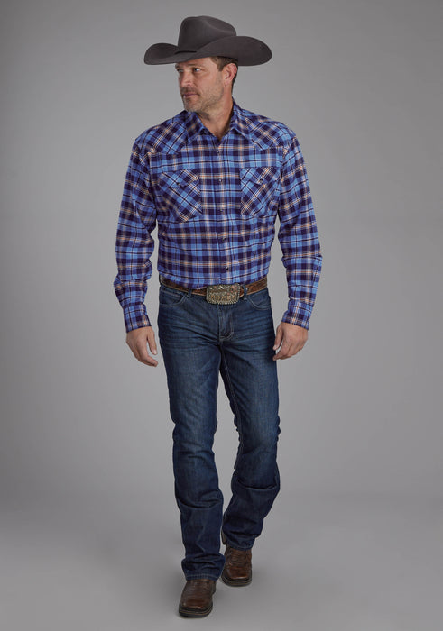 Men's Roper Unlined Western Flannel Shirt