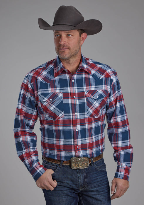 Men's Roper Unlined Western Flannel Shirt