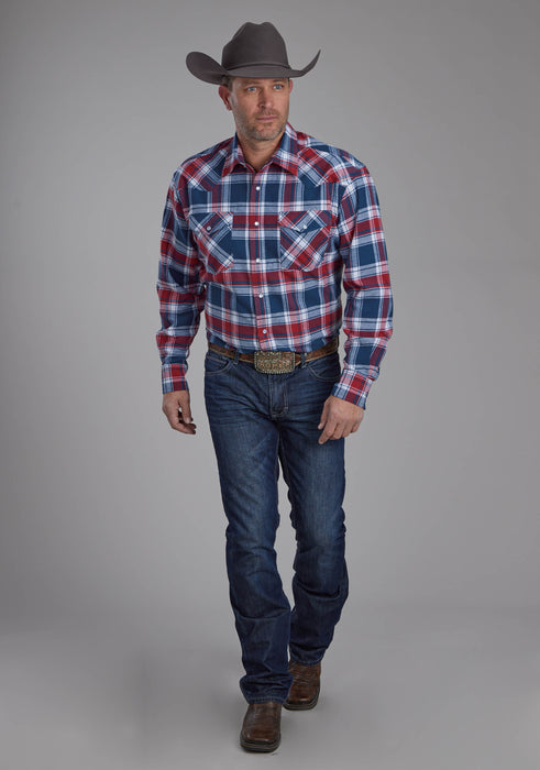 Men's Roper Unlined Western Flannel Shirt