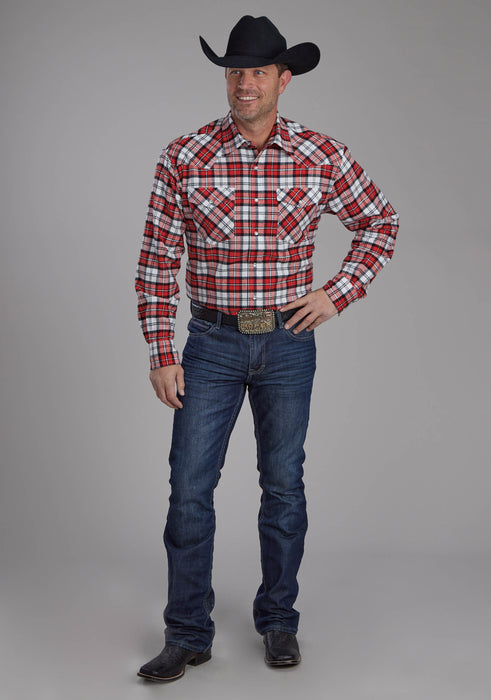 Men's Roper Unlined Western Flannel Shirt