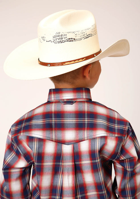 Roper Independence Plaid Long Sleeve Shirt