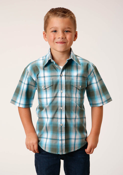 Roper Meadow Plaid Short Sleeve Shirt