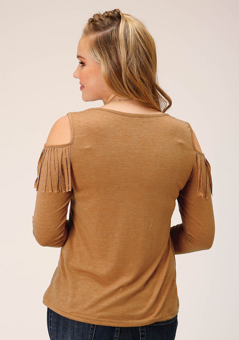 Women's Roper Tabaco Brown Jersey Tee