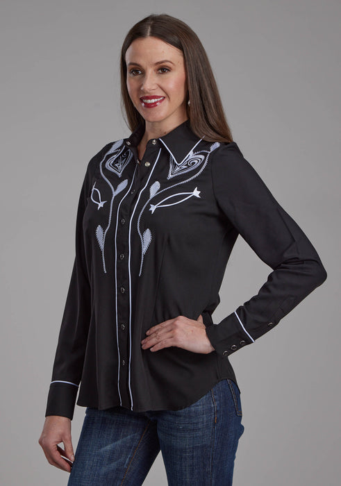 Men's Roper "Old West" Long Sleeve Western Shirt