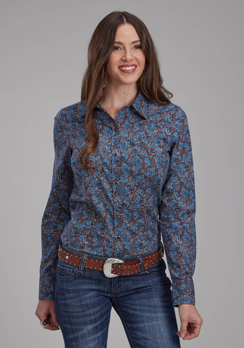 Women's Roper Western Print Long Sleeve Shirt