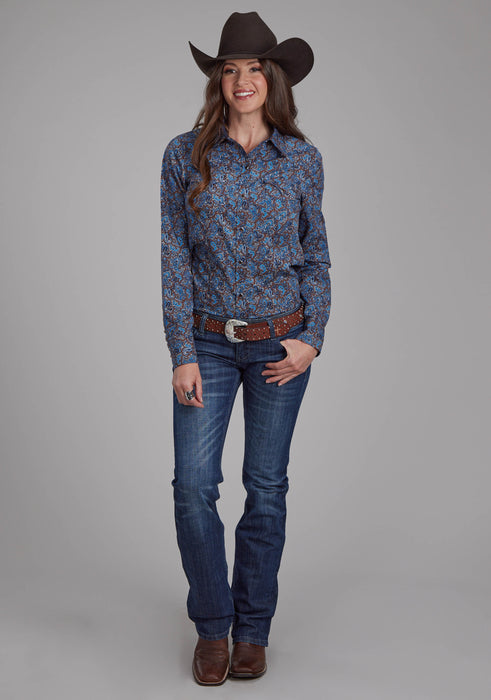 Women's Roper Western Print Long Sleeve Shirt