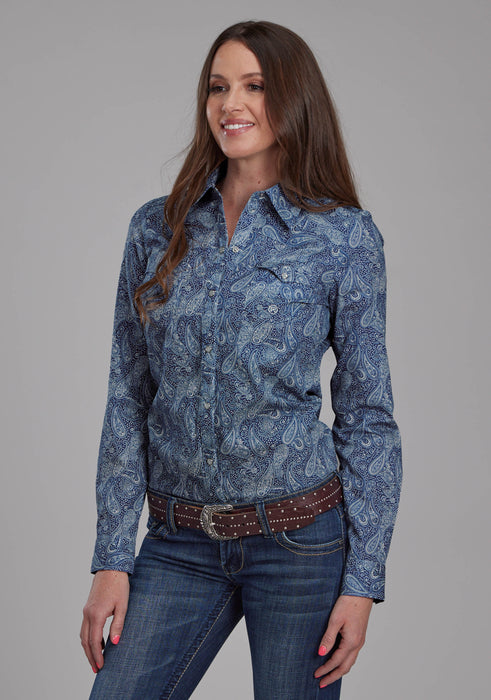 Women's Roper "Fall River" Long Sleeve Western Shirt