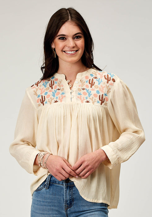 2013 RAYON CREPE BLOUSE