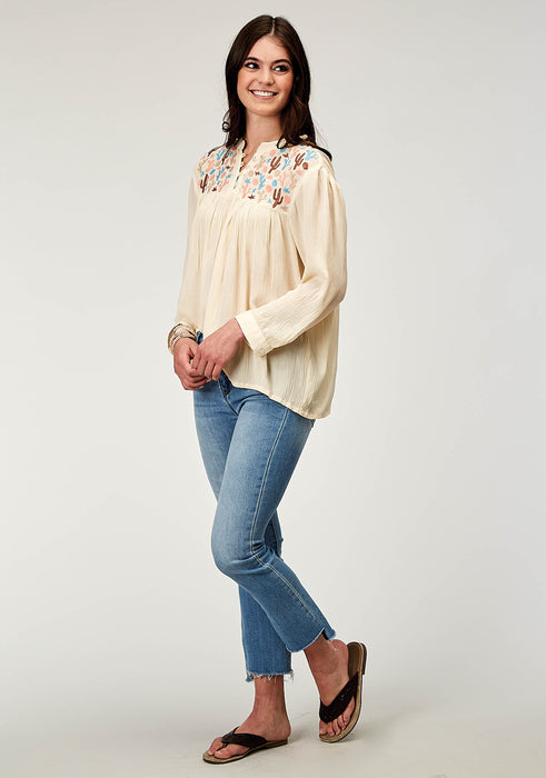 2013 RAYON CREPE BLOUSE