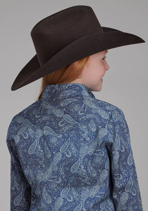 Girl's Roper "Fall River" Long Sleeve Western Shirt