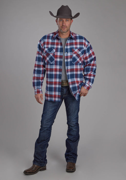 2205 SHERPA LINED FLANNEL SHIRT JCKT