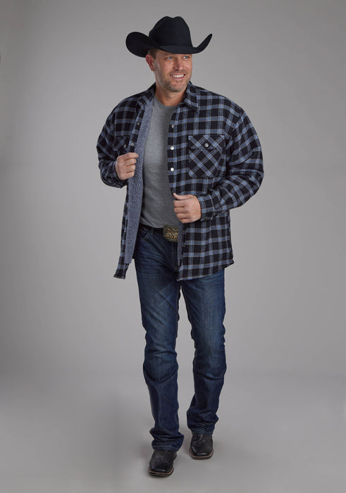 2205 SHERPA LINED FLANNEL SHIRT JCKT