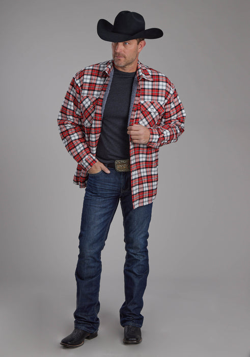 2205 SHERPA LINED FLANNEL SHIRT JCKT