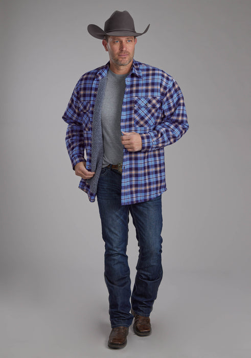 2205 SHERPA LINED FLANNEL SHIRT JCKT