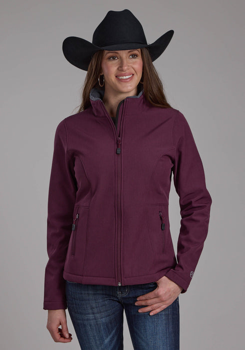 2252 WINE HEATHER W/GREY FLEECE